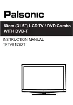 Preview for 1 page of Palsonic TFTV8153DT Instruction Manual