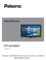 Preview for 1 page of Palsonic TFTV8155DT User Manual