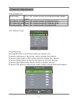 Предварительный просмотр 12 страницы Palsonic TFTV8155DT User Manual