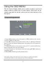 Preview for 11 page of Palsonic TFTV8170LED User Manual