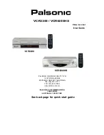 Preview for 1 page of Palsonic VCR2200 User Manual