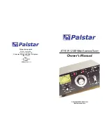 Palstar AT1KM Owner'S Manual preview