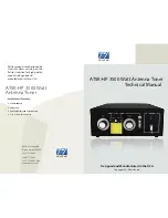 Palstar AT5K-HP Technical Manual preview