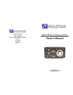 Palstar MW550P Owner'S Manual preview