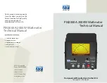 Palstar PM2000A Technical Manual предпросмотр