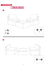 Preview for 6 page of PAMAPIC Outdoor Sectional Owner'S Manual