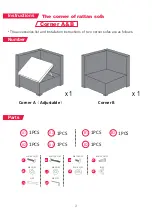 Preview for 12 page of PAMAPIC Outdoor Sectional Owner'S Manual