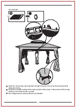 Preview for 9 page of PAMAPIC Pop Up Canopy With Netting Instruction Manual