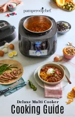 pampered chef Deluxe Multi Cooker Cooking Manual preview