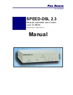 Pan Dacom SPEED-DSL 2.3 Manual preview