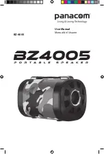 Panacom BZ-4005 User Manual preview