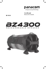 Preview for 1 page of Panacom BZ-4300 User Manual