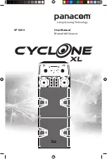 Panacom CYCLONE XL User Manual preview