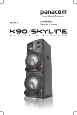 Panacom K90/SKYLINE User Manual предпросмотр