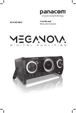 Panacom MEGANOVA AU-6052MAX User Manual предпросмотр