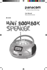 Panacom Mini Boombox BB-2000 User Manual preview