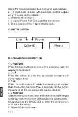 Предварительный просмотр 4 страницы Panacom PA-7018 User Manual