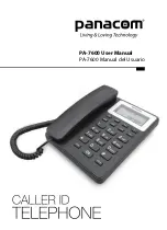 Preview for 1 page of Panacom PA-7600 User Manual