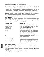 Preview for 6 page of Panacom PA-7700 User Manual