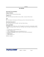 Preview for 7 page of Panacom PMS4232 User Manual