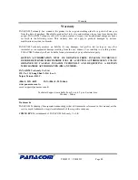 Preview for 16 page of Panacom PMS4232 User Manual