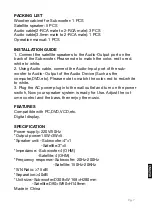 Preview for 7 page of Panacom SP-1760 User Manual