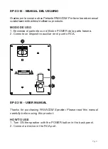 Preview for 3 page of Panacom SP-3315 User Manual