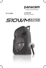 Panacom Stage Sound SP-3110WM User Manual предпросмотр