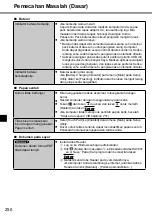 Preview for 250 page of Panaconic CF-NX4E/G Operating Instructions Manual