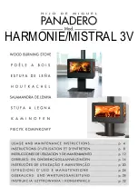 Panadero HARMONIE Usage And Maintenance Instructions preview