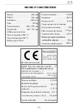 Preview for 11 page of Panadero HOGAR LMI-80 Usage And Maintenance Instructions