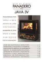 Preview for 1 page of Panadero JAVA 3V Usage And Maintenance Instructions