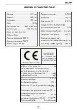 Preview for 11 page of Panadero JAVA 3V Usage And Maintenance Instructions