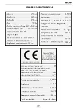 Предварительный просмотр 27 страницы Panadero JAVA 3V Usage And Maintenance Instructions