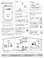 Preview for 1 page of Panamax BlueBOLT SP-1000 Quick Start Manual