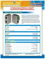 Panamax MIW-DATA Datasheet preview