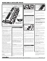 Предварительный просмотр 2 страницы Panamax PM8-GAV Installation Instructions