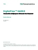 Preview for 3 page of Panametrics DigitalFlow GM868 Service Manual