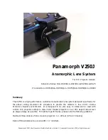 Panamorph V250J User Manual preview