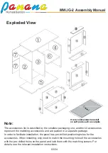 Предварительный просмотр 3 страницы panana MWJG-2 Assembly Manual