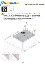 Предварительный просмотр 14 страницы panana MWJG-2 Assembly Manual