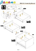 Предварительный просмотр 19 страницы panana MWJG-2 Assembly Manual