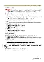 Preview for 159 page of Panaso WV-SW350 Series Operating Instructions Manual