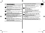 Preview for 7 page of Panasonic 0001144762 Operating Instructions Manual