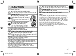 Preview for 9 page of Panasonic 0001144762 Operating Instructions Manual