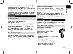 Preview for 137 page of Panasonic 0001144762 Operating Instructions Manual