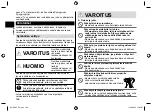 Preview for 146 page of Panasonic 0001144762 Operating Instructions Manual