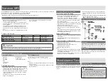 Предварительный просмотр 4 страницы Panasonic 1000-RI0160U Operating Instructions Manual