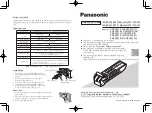 Предварительный просмотр 1 страницы Panasonic 10GBASE-SR SFP+ Installation Manual