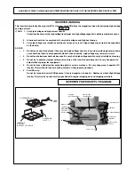 Preview for 3 page of Panasonic 1100W - Sharp 1 CF Microwave Service Manual